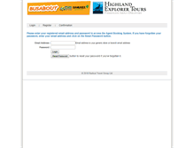 Tablet Screenshot of agent.radicaltravel.com
